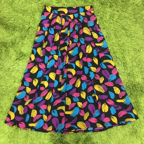 Vintage KATIES Women’s Size 10-12 Midi Skirt - Picture 4 of 8